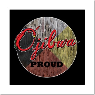 Ojibwa Proud Medicine Wheel Posters and Art